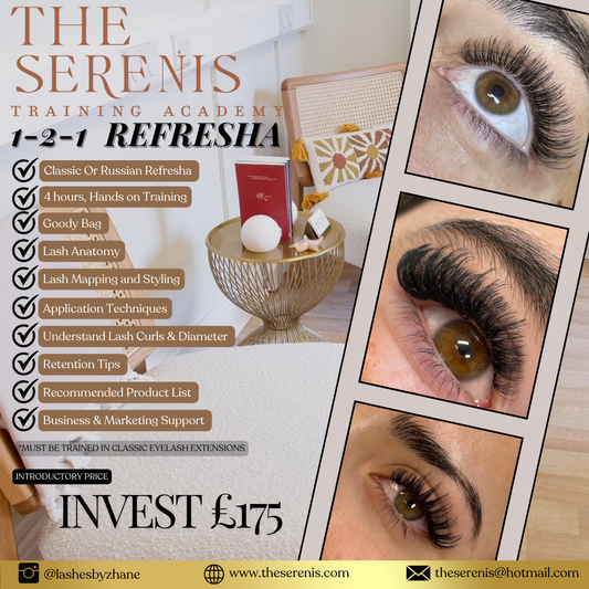 1-2-1 Refresher Eyelash Extension Course